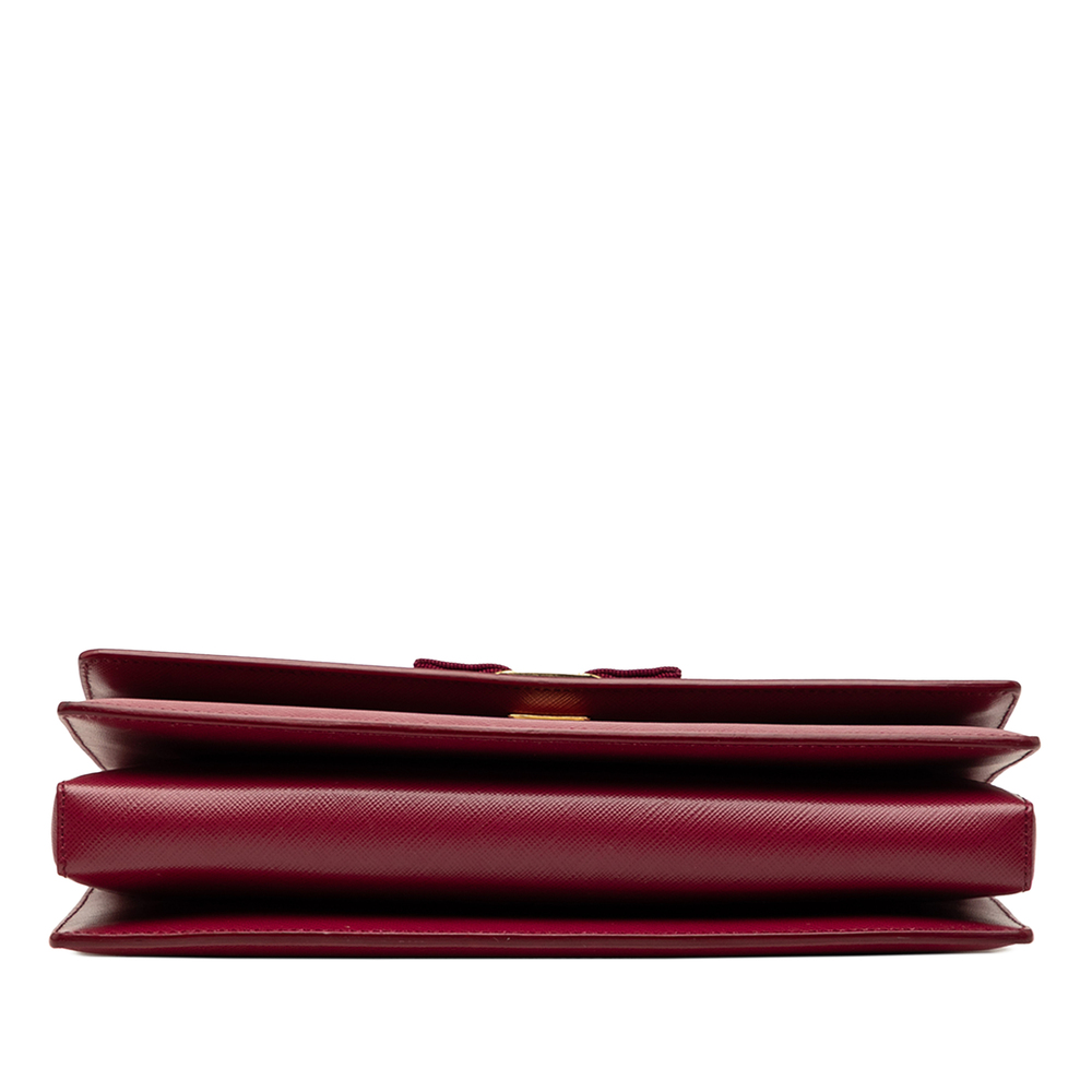 Pre-Loved Ferragamo Medium Leather Vara Ginny Crossbody - Picture 3 of 7